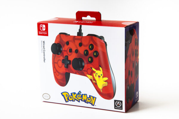 PowerA Wired Controller - Red Pikachu(Switch)