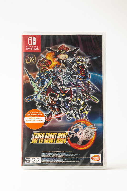 Super Robot Wars 30 - Nintendo Switch - Neuf Sous Blister - Édition 30