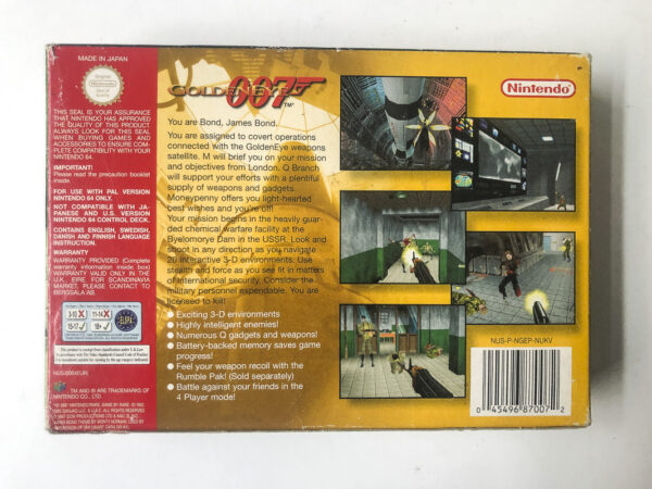 Goldeneye 007 (N64 spil i original emballage) #59 - Image 13