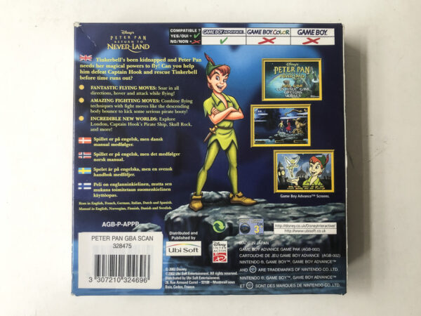 Peter Pan Return to Never-Land (GB Advance: Spil i original emballage) #86 - Image 7