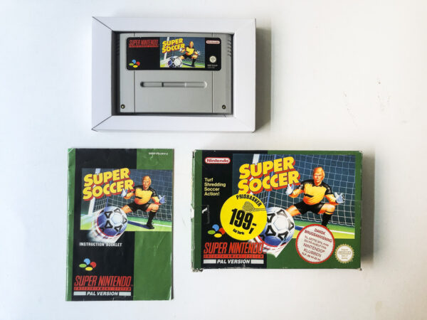 Super Soccer (SNES: Spil i original emballage) #82