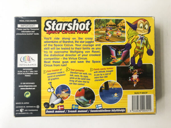 Starshot (Nintendo 64: Spil i original emballage) #73 - Image 9