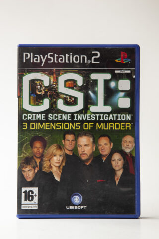CSI: Crime Scene Investigation - 3 Dimensions of Murder(PS2)