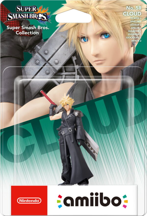Smash: No. 58 - Cloud Player 2 (i original emballage)(Amiibo)