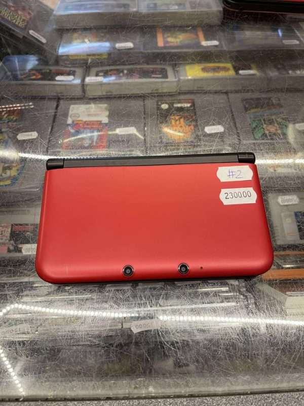 3DS XL: Metallic Red inkl. oplader #2 - Billede 4