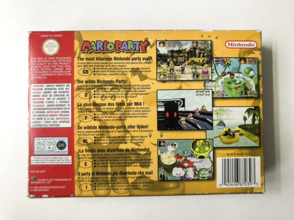 Mario Party (Nintendo 64: Spil i original emballage) #74 - Image 8