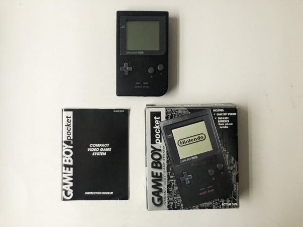 Gameboy Pocket: Black i original emballage