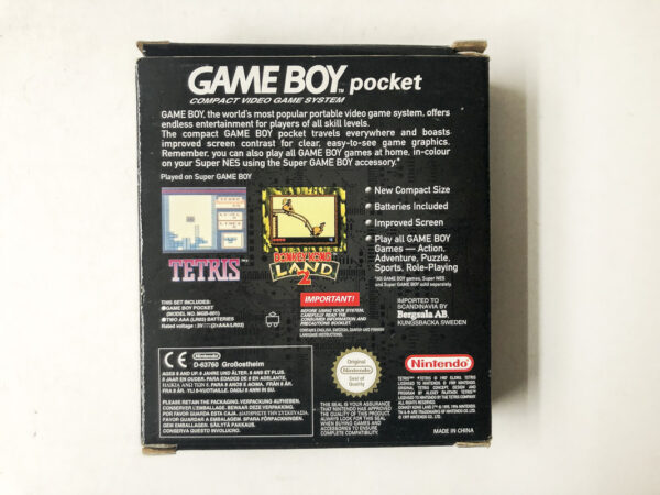 Gameboy Pocket: Black i original emballage - Image 10