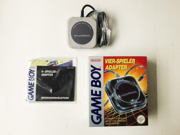 Four Player Adapter (tysk kasse uden papinlay)(Gameboy Classic)