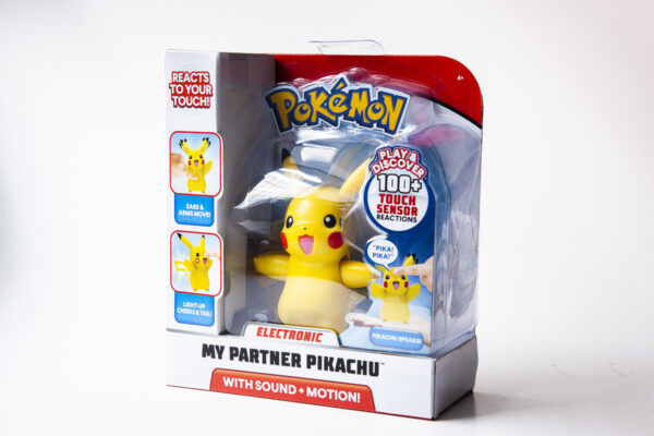 Pikachu. Interaktiv figur med lyd og bevægelse(Andet)