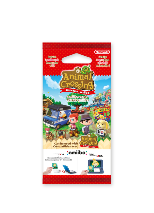 Animal Crossing: New Leaf: Welcome amiibo! - Amiibo Card Pack(3 kort)
