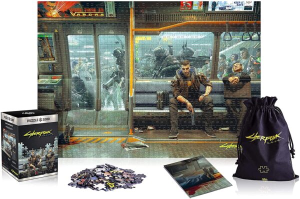 Cyberpunk 2077-puslespil 1000 brikker (Andet)