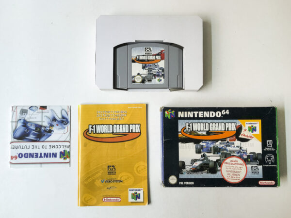 F-1 World Grand Prix (N64: Spil i original emballage) #91