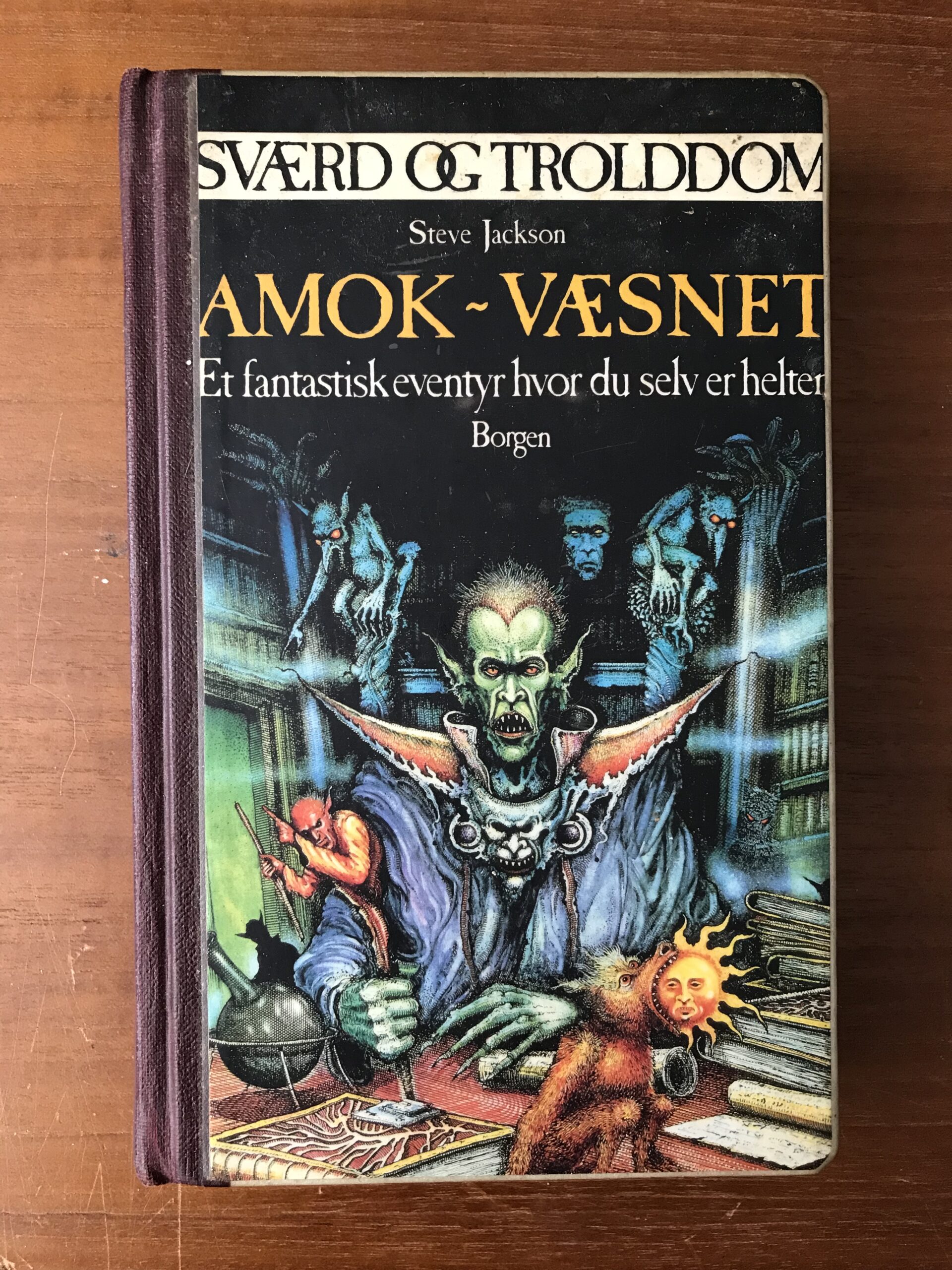 Sværd og Trolddom: Amok-væsenet(biblioteksudgave) Nintendopusheren