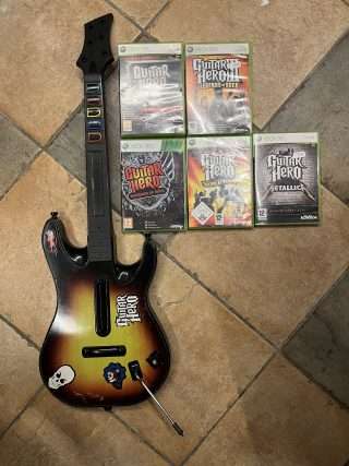 Guitar Hero bundle(360) - se beskrivelse