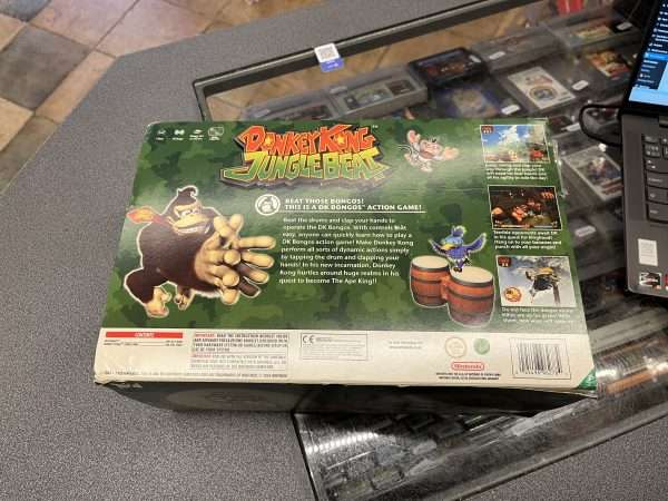 Donkey Kong Jungle Beat Pak i original emballage(Gamecube: Spil) - Billede 4