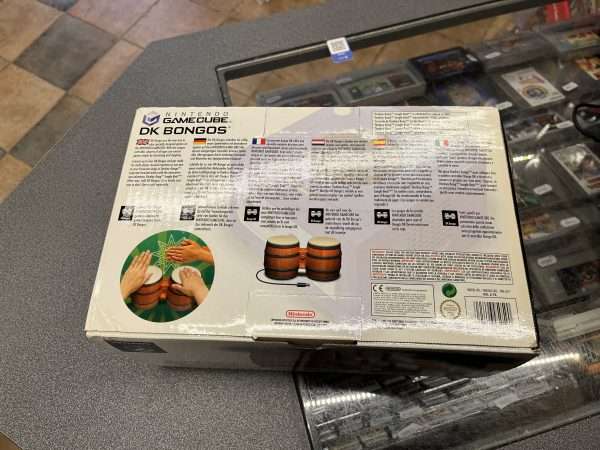 Donkey Kong Jungle Beat Pak i original emballage(Gamecube: Spil) - Billede 8