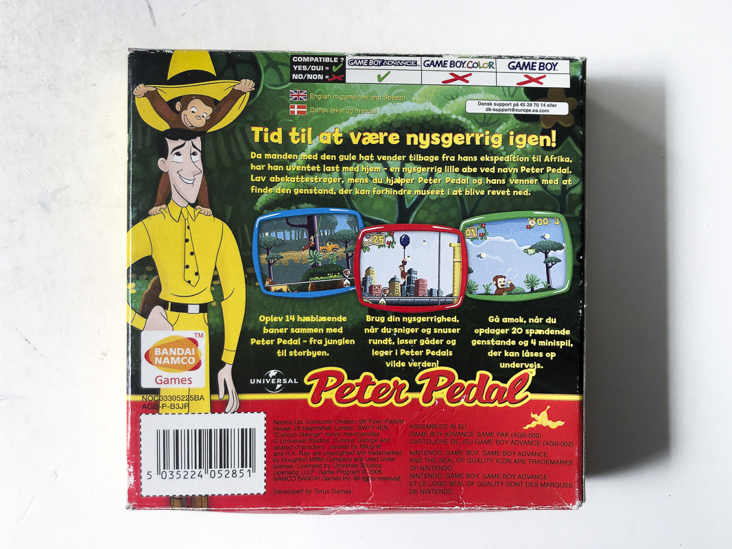 Pedal(GB Advance: Spil i original emballage) #114 – Nintendopusheren