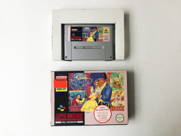Beauty and the Beast(SNES i original emballage) #126