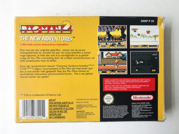 Pac-Man: The New Adventures(SNES i original emballage) #124 - Image 7