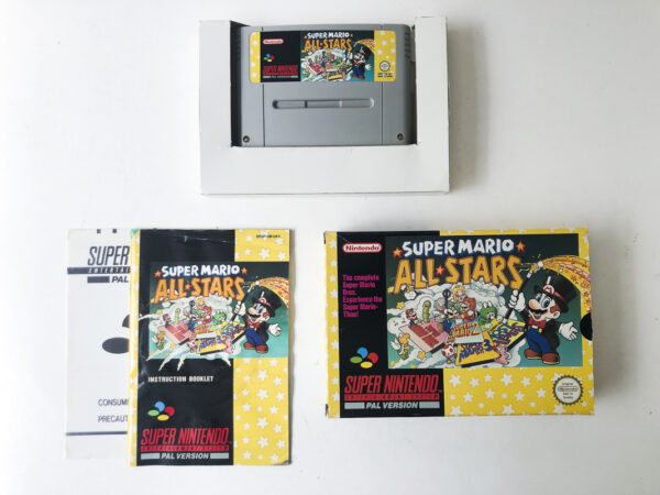 Super Mario All-Stars(SNES i original emballage) #122