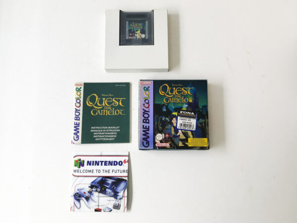 Quest for Camelot(Gameboy Color i original emballage) #13