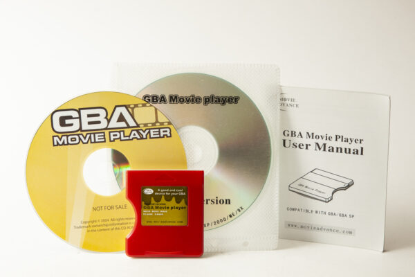 GBA Movie Player + manual + 2 x CD-rom