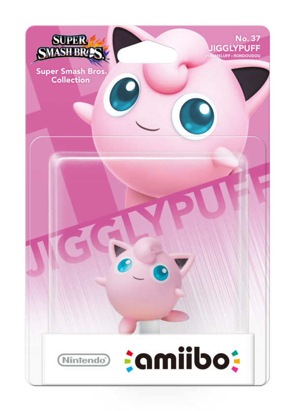 Smash: No. 37 - Jigglypuff (i original emballage)(Amiibo)