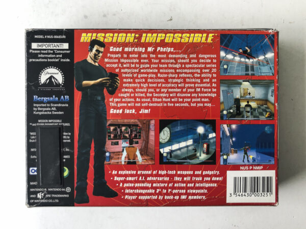 Mission Impossible(N64 i original emballage) #123 - Image 9