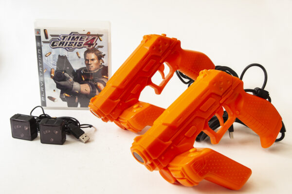 2 x Namco NC-109 guns + sensor + Time Crisis 4(PS3)