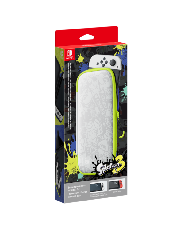 Carrying Case + Screen Protection(Splatoon 3)(Switch/OLED)