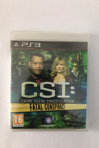CSI: Fatal Conspiracy(PS3)
