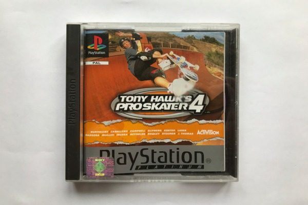 Tony Hawk's Pro Skater 4(PS1 Platinum)
