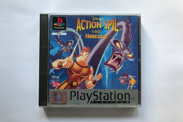 Disneys Action Spil med Herkules(dansk)(PS1 Platinum)