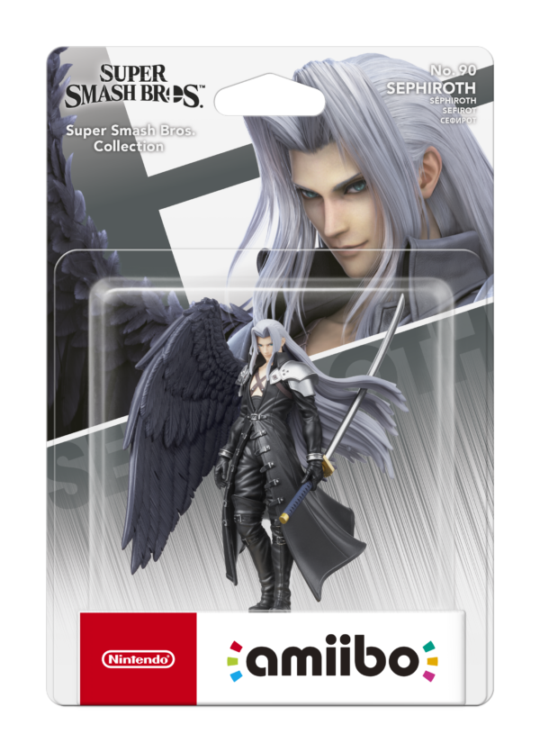 Smash: No. 90 - Sephiroth (i original emballage)(Amiibo)
