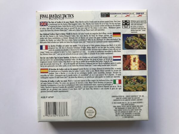 Final Fantasy Tactics Advance(GB Advance: Spil i original emballage) #119 - Image 3