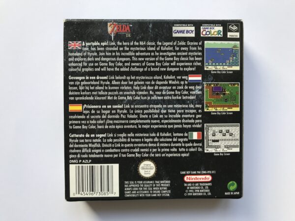 The Legend of Zelda: Link's Awakening DX(Gameboy Color i original emballage) #15 - Image 3