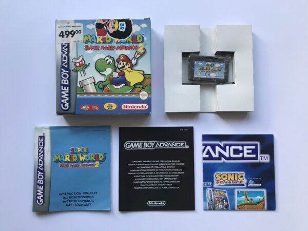 Super Mario World - Super Mario Advance 2(GB Advance: Spil i original emballage) #123