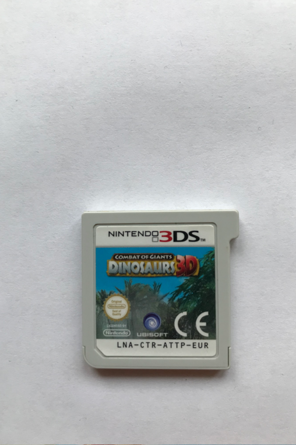 Combat of Giants: Dinosaurs 3D(3DS: Løse spil)