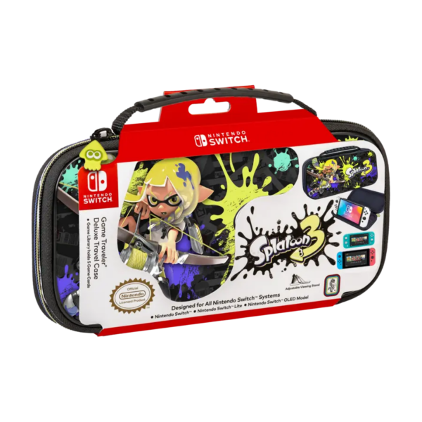 Game Traveler Deluxe Case: Splatoon 3(Switch/OLED/Switch Lite)