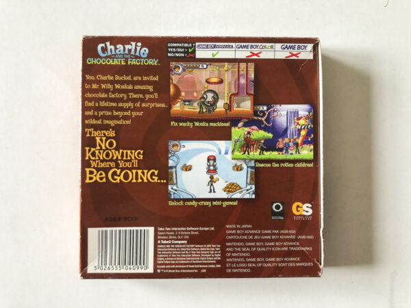 Charlie and the Chocolate Factory (GB Advance: Spil i original emballage) #139 - Image 8