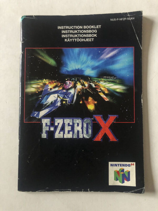 F-Zero X (N64 Manual) #35