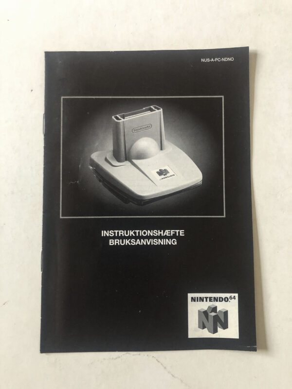 Brugsanvisning Transfer Pak (N64 Manual) #68