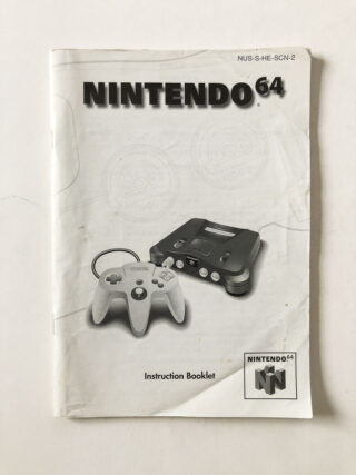 Instruction Booklet (N64 Manual) #4