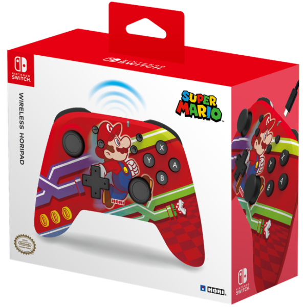 HORI Wireless Horipad - Mario(Switch)