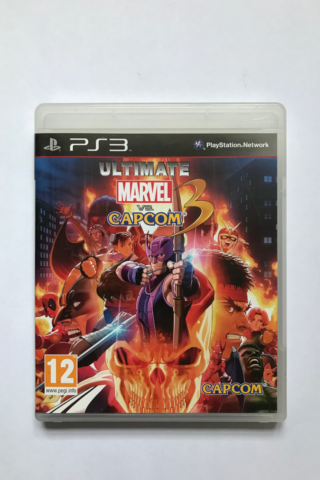 Ultimate Marvel vs. Capcom 3(PS3)(EU cover)