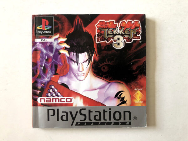 Tekken 3 Platinum (PS1-manual) #8