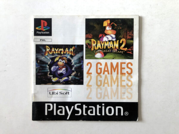 2 Games: Rayman / Rayman 2 (PS1-manual) #70