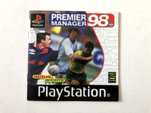 Premier Manager 98 (PS1-manual) #88