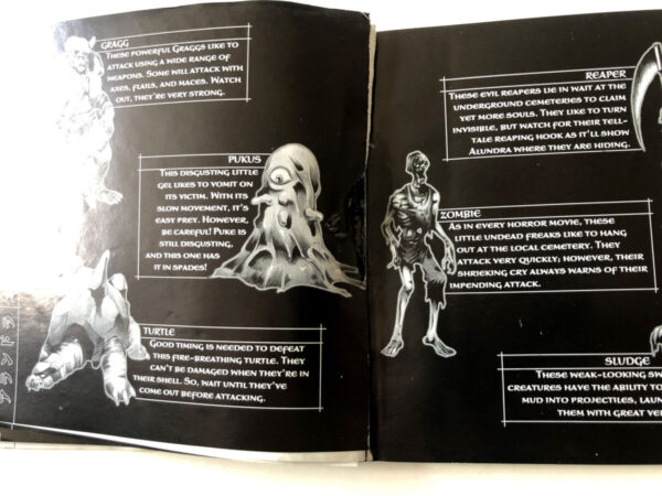 Alundra (midter sider tapet, men manualen er funktionel.)(PS1-manual) #111 - Image 3